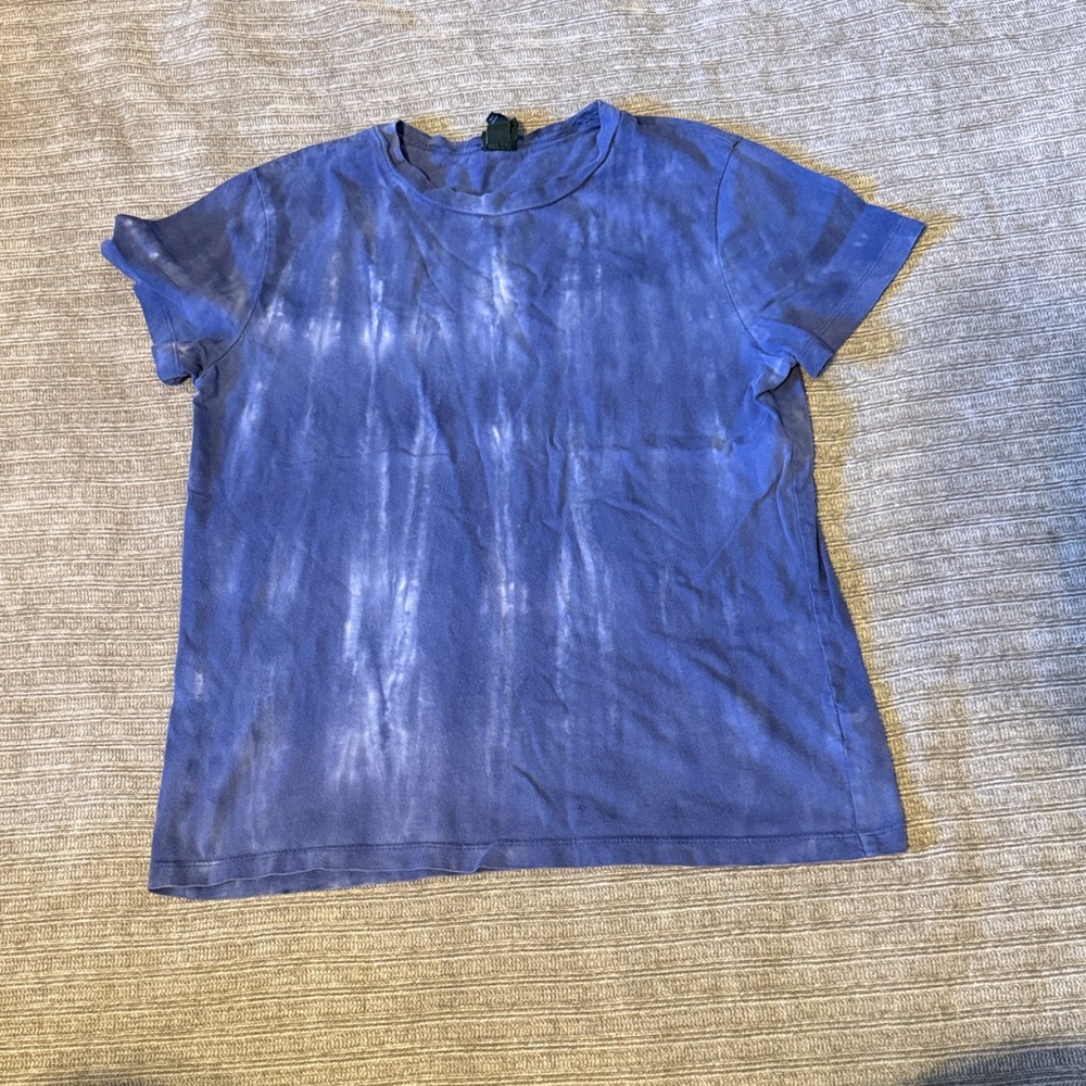 wild fable Purple-Blue Tie-Dye Short Sleeve Tee